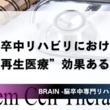 【2024年版】脳卒中の再生医療は効果ある？ -幹細胞治療のエビデンス-