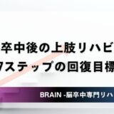 脳卒中後の上肢リハビリ｜FMAUEに基づく7ステップの回復目標